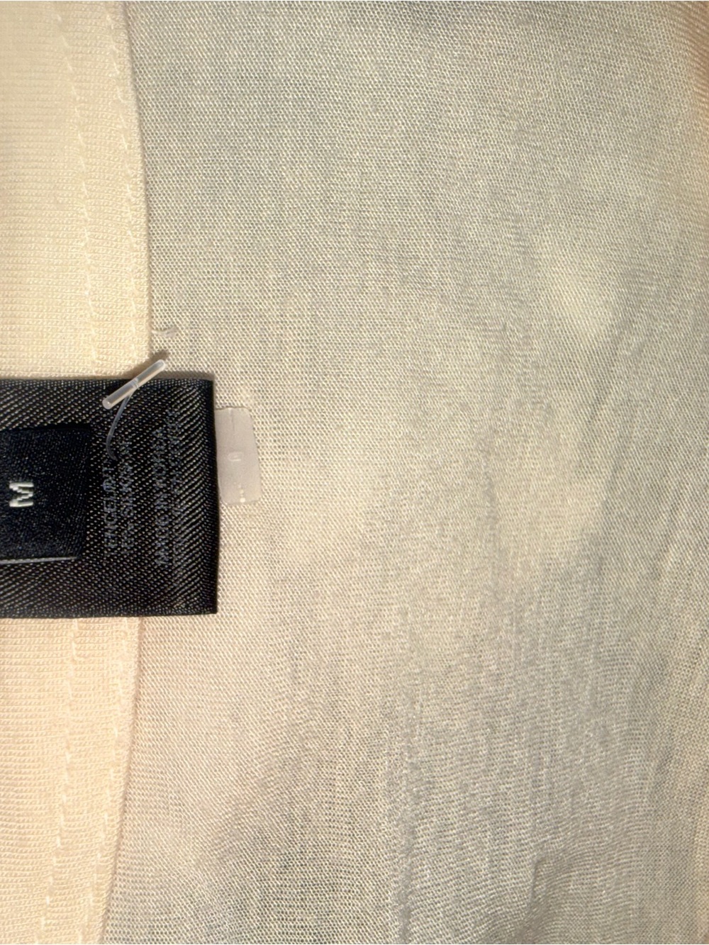 Marc by Marc Jacobs Tie Neck Modal Silk Blouse Button Front Utility Pockets M - Picture 8 of 10